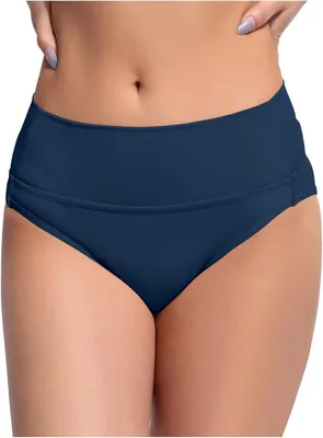 Obrázok produktu pre Bikinové nohavičky vysoký pás, čierna, na plávanie