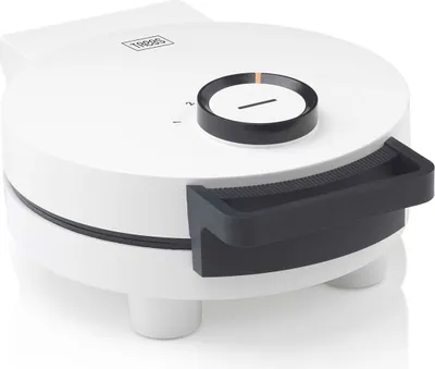 Produktbild von Trebs vafeļu panna sirds formā, 1000W, balta
