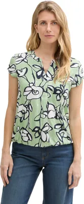 Productafbeelding van Tom Tailor kinder T-shirt met korte mouwen en koord, mintblauw, maat 140