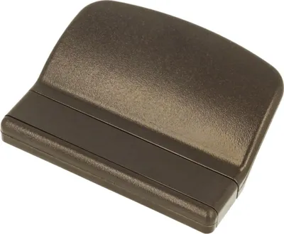 Balkontürgriff / Terrassentürgriff / Ziehgriff - in braun RAL 8019