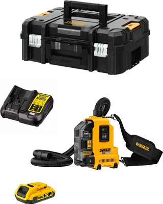 Produktbild von Staubsauger DeWALT DWH161D1T-7 (1 x 2,0 Ah + DCB107 + TSTAK II)