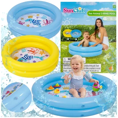 Zdjęcie produktu dla Basen dmuchany dla dzieci Jilong 76 cm brodzik ogrodowy kolorowy