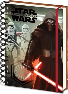 Produktbild von Star Wars - Notizbuch - EP7 Kylo Ren & Troopers