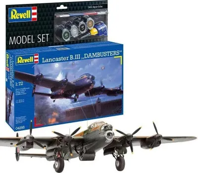 Produktbild von Revell Model Set Lancaster B.III "DAMBUSTERS" 1:72