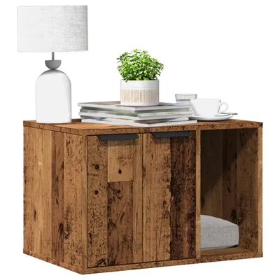 Produktbild von "2026 Promotion" Katzenklo Altholz-Optik 60x40x40 cm Holzwerkstoff - Kratzbäume CC31859