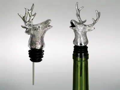 Produktbild von Flaschenausgießer Hirsch Ø 3,0 cm x H 6,5 cm