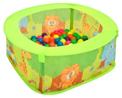 Image de vidaXL Piscine à balles avec 300 balles 75x75x32 cm