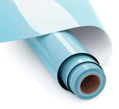 Produktbild von Textilplotterfolie, hellblau, 30,5 x 366,5 cm