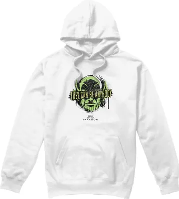 Produktbild von Marvel - "Secret Invasion Anybody" Kapuzenpullover für Herren TV4581 (XL) (Weiß)