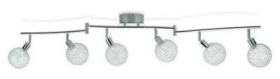Image de Philips myLiving Spot, Spot pour rail, G9, 6 ampoules, 220-240 V, Chrome
