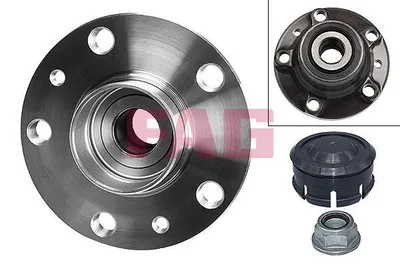 Produktbild von FAG Radlagersatz Hinten für RENAULT LAGUNA I (B56, 556) 132,7mm 713 6308 70