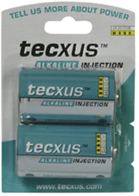 Produktbild von Tecxus® Batterie Alkali Mono D, 2er Blister