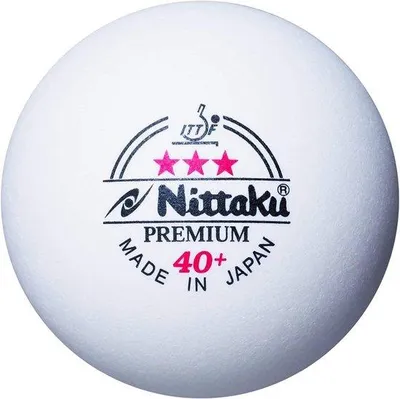 Produktbild von Famanu Tischtennisbälle 3 Sterne - Weiß 40 mm für optimales Spiel