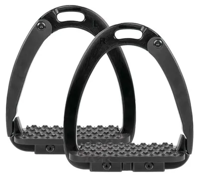 Produktbild von Harry´s Horse Safe Release Steigbügel Schwarz 12 cm Schwarz 12 cm