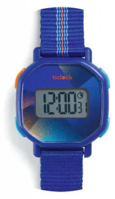 Immagine prodotto di Djeco Orologio digitale - Suono blu