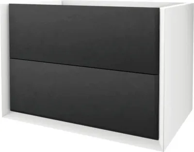 Produktbild von Baden Haus Waschtischunterschrank Bellagio BxHxT 70 x 51 x 46 cm Frontfarbe graphit matt matt