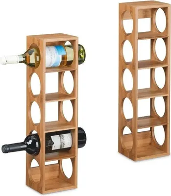 Produktbild von Bambus-Weinregal - 2er-Set