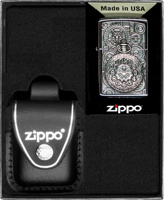 Produktbild von Feuerzeug-Set  ZIPPO  POCKET WATCH Geschenk No3