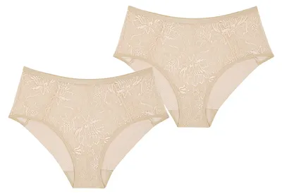 Produktbild von Triumph Damen Maxislip 2-Pack Amourette Charm - CREAMY DREAM - Größe 40