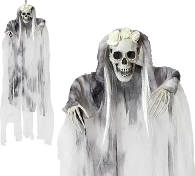 Obrázek produktu pro Závěsný kostlivec Halloween (60 x 10 x 120 cm) 60 x 10 x 120 cm