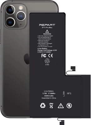 Produktbild von REPART Akku für Apple iPhone 11 Pro Max 4500mAh Handy Akku Li-Ion Ersatzakku Smartphone Batterie Reparatur