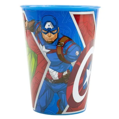 Produktbild von Marvel Avengers Plastikbecher für Kinder 260ml