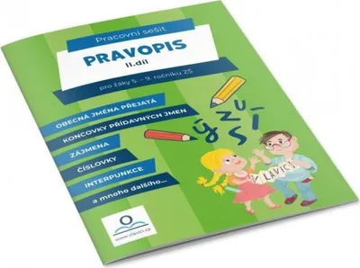 Obrázek produktu pro Pravopis 2 - Pracovní sešit pro žáky 5.-9. ročníku ZŠ (Staněk Martin)