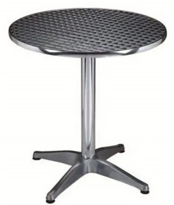 Immagine prodotto di Tavolo a colonna in alluminio waterproof Ø70xH70 cm