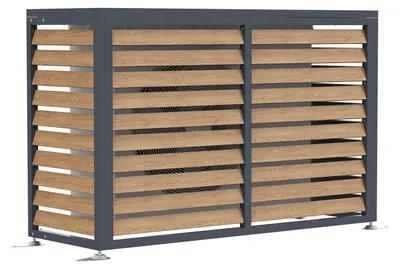 Image de Boîtier de protection Westmann Boxa M pour pompe à chaleur, dimensions 140x56x97 cm