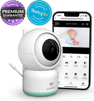 Obrázok produktu pre Video chůvička TrueLife TLNCR3S Wi-Fi bílá