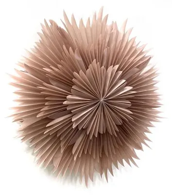 Only Natural – Papier-Lampenschirm – Rosa – 80 cm – Ansicht 1