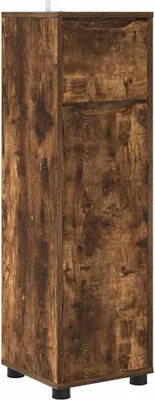 Immagine prodotto di vidaXL Mobile da bagno con porta Rovere fumé 30,5 x 30 x 101 cm