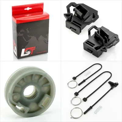 Produktbild von Fensterheber Reparatursatz Vorne-Rechts - Für Seat Ibiza 6K 93-99