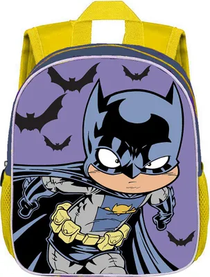 Produktbild von Grupo Moya 3d Dunkler Kopf E.v. Rucksack 26x31x11 Cm Gelb,Lila  Gelb,Lila One Size