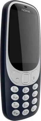 Produktbild von Nokia 3310, Balken, Dual-SIM, 6,1 cm (2.4"), 2 MP, 1200 mAh, Blau