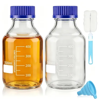 Obrázek produktu pro 2 kusy odměrných nádob o objemu 500 ml – vyrobené z borosilikátového skla