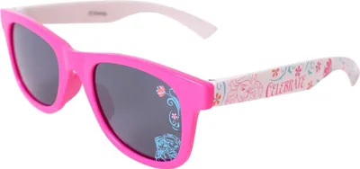 Produktbild von Frozen Kinder Mädchen Girl Sonnenbrille Kindersonnenbrille Sonnenschutz UV400 Brille Motivbrille Summer Celebrate Pink Weiß