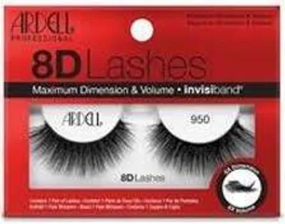 Immagine prodotto di Ardell 8D Maximum Volume Eyelashes 950, nuovo, fatto a mano