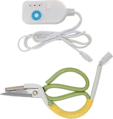 Produktbild von Elektrische Stoffschere mit Temperaturanzeige und Heizfunktion