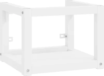 Produktbild von vidaXL Badezimmer Wand-Waschtischgestell Weiß 40x38x31 cm Eisen