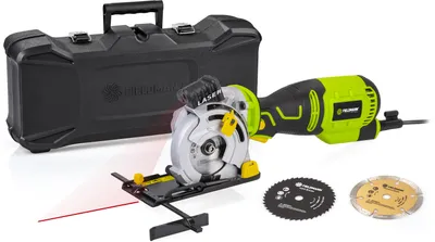 Obrázek produktu pro FIELDMANN FDPP 200705-E Elektrická ponorná pila, AC laser, měděné vinutí motoru, ergonomická rukojeť, 4 500 ot./min, 3 pilové kotouče v balení, příkon 705 W