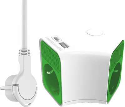 Produktbild von ELRO 4-Fach Steckdosenleiste mit Überspannungsschutz, 1,5 m Kabel