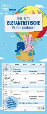 Produktbild von Der echt elefantastische Familienplaner 2027