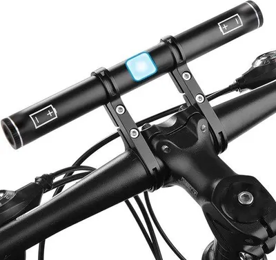 Produktbild von USB-Ladbare Fahrradlenkerverlängerung, 7,8 Zoll Fahrradlenker-Extender mit integriertem 3000mAh Fahrrad-Telefon-Lader, für Fahrradschnellheber, Telefonhalter und Fahrradlichter