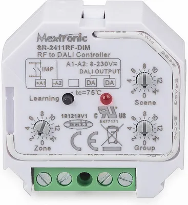 Produktbild von LED CONNEX Dali / PUSH RF-Controller 8-230V