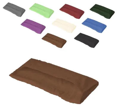 Produktbild von Gartenstuhlauflage 1 Stück 60 x 120 x 20 cm Schokobraun