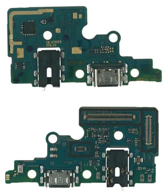 Produktbild von Samsung Galaxy A70 (SM-A705F) Lade Anschluss Buchse Eingang USB-C Mikrofon Headset Kopfhörer Platine
