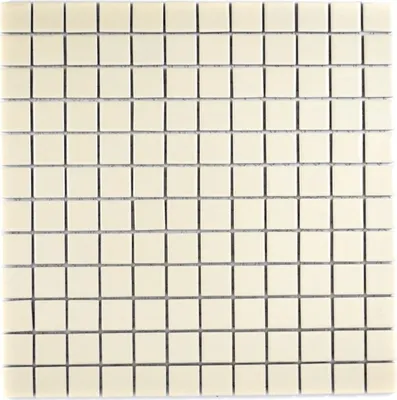 Produktbild von Mosaikfliese magnolia beige glänzend Fliesenspiegel Keramikmosaik MOS18D-1902