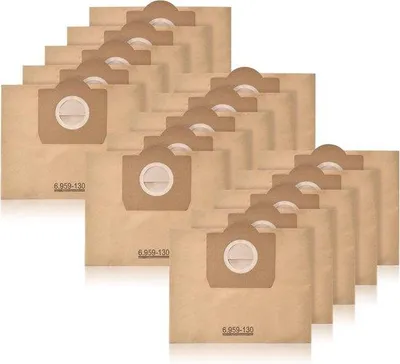 Productafbeelding van Famanu stofzuigzakken voor WD3 en MV3 - 15 stuks