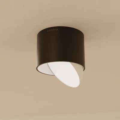 Immagine prodotto di LUMIÈRE Design Faretto da Soffitto 'Nela' orientabile 60° LED bianco caldo Nero